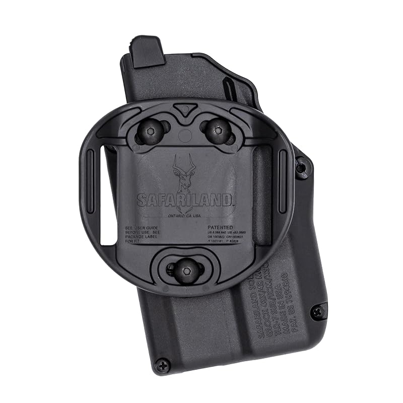 Safariland 1.5\" Contoured Belt Loop – Ambidextrous, Black