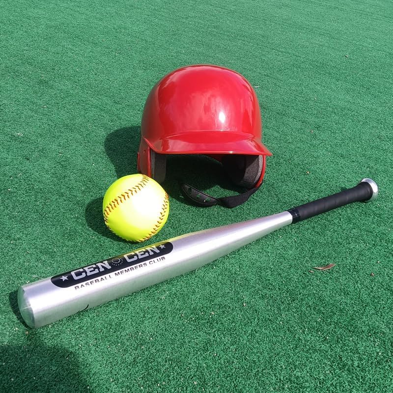 2 Pack Fastpitch Softballs 11 Inch Yellow Practice Softballs Leather Cover Training Balls