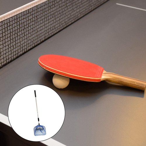 Ball Collector Adjustable Picking Net Training Tool Telescopic Net, Aluminum Alloy