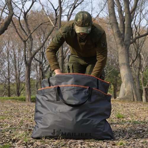 JOMAILIEEL Smell Proof Hunting Duffle Bag 120L,Triple-Layer Odor Control Travel Gear Bag with Waterproof Zipper, Tear Resistant Oxford Fabric,Scent Free Bag for Hunting Clothes and Accessories