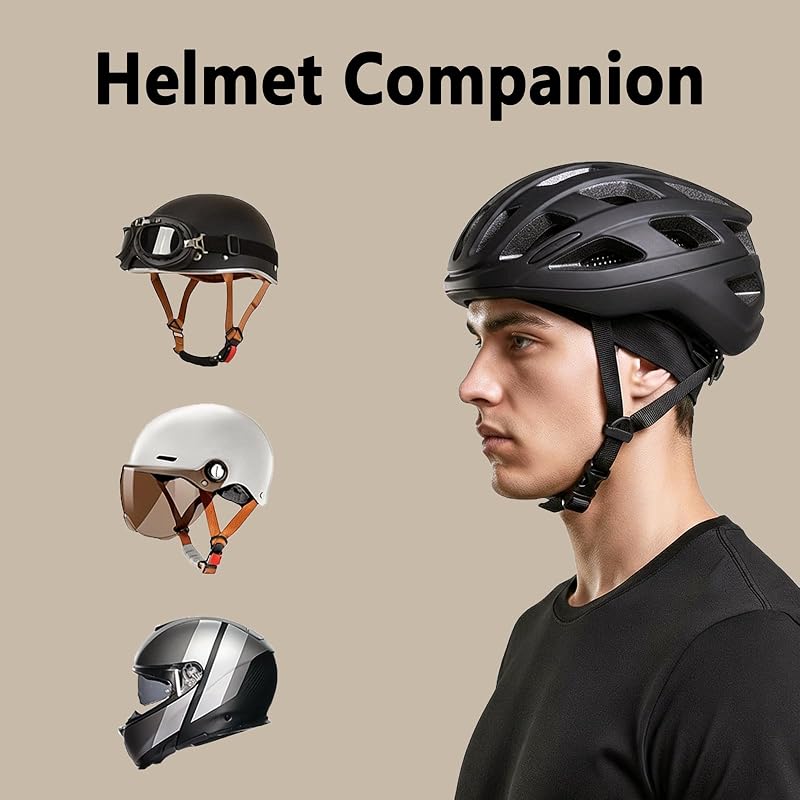 Cooling Skull Cap for Men & Women - Breathable, Sweat-Wicking Helmet Liner - 4psc Black (Variation of THIS listing)