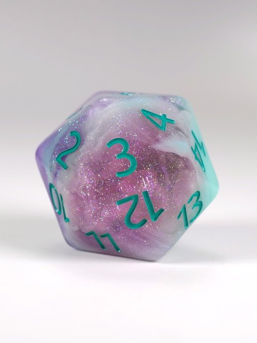 Morgan La Fay Spindown D20 by Kraken Dice