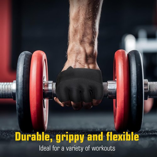 Gym Gloves Lifting Gloves For Women Guantes Para Gym Mujer Minimal Workout Short Micro Weight Lifting Grip Pads Fitness Barehand For Weightlifting(Palm Width 8.2-8.7cm, Palm Circumference 19.5-21cm)