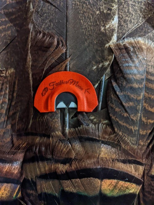 FeatherMoonOutdoors True Talker Turkey Call, 3 Reed Batwing, Latex