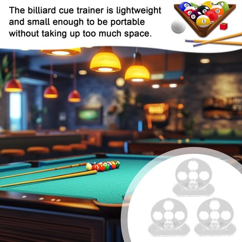 Xanadued Billiards Training Aids, Pool Cue Exerciser Trainer, Billiards Training Device, Billiard Rod Trainer, Pool Cue Lathe