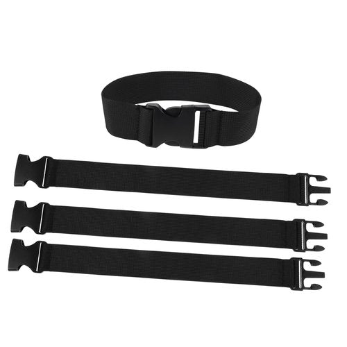 KOMBIUDA 4pcs Adjustable Football Training Cone Strap Easy Close Cone Holder for Sports Events and Travel Organization Portable Agility Disc Carrier with Closure for Soccer and Basketball