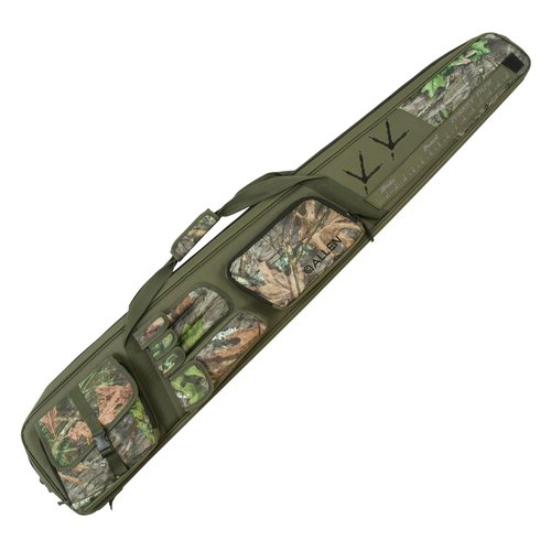 Allen Company Gear Fit Pursuit Shocker Turkey Shotgun Case, 52", Mossy Oak Obsession, Gray/White/Red (954-52)