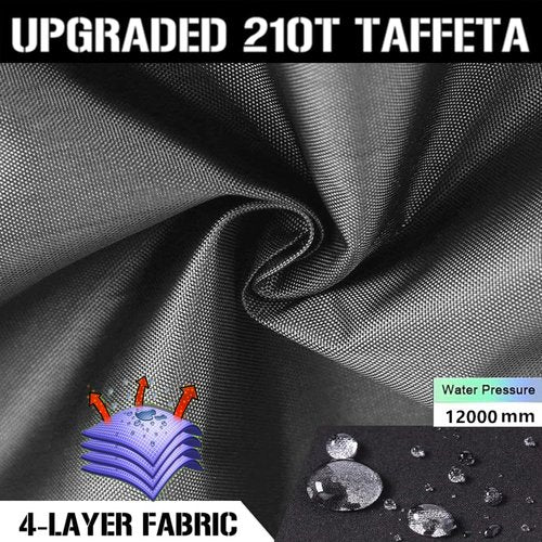 Joy Walker Backpack Rain Cover Waterproof Breathable Suitable for Hiking/Camping/Traveling (black, Small (for 15-25L backpack))