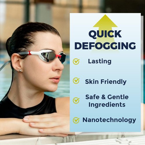 Witsmat Professional Anti-Fog Spray for Swim Goggles and Scuba Masks – Up to 20-Day Long-Lasting Defogging