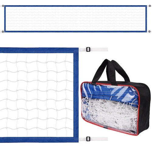Mkhaslri Replacement Pool Volleyball Net Adjustable Length 15ft - 25ft, Portable Volleyball Net for Outdoor Backyard Swimming Pool Beach