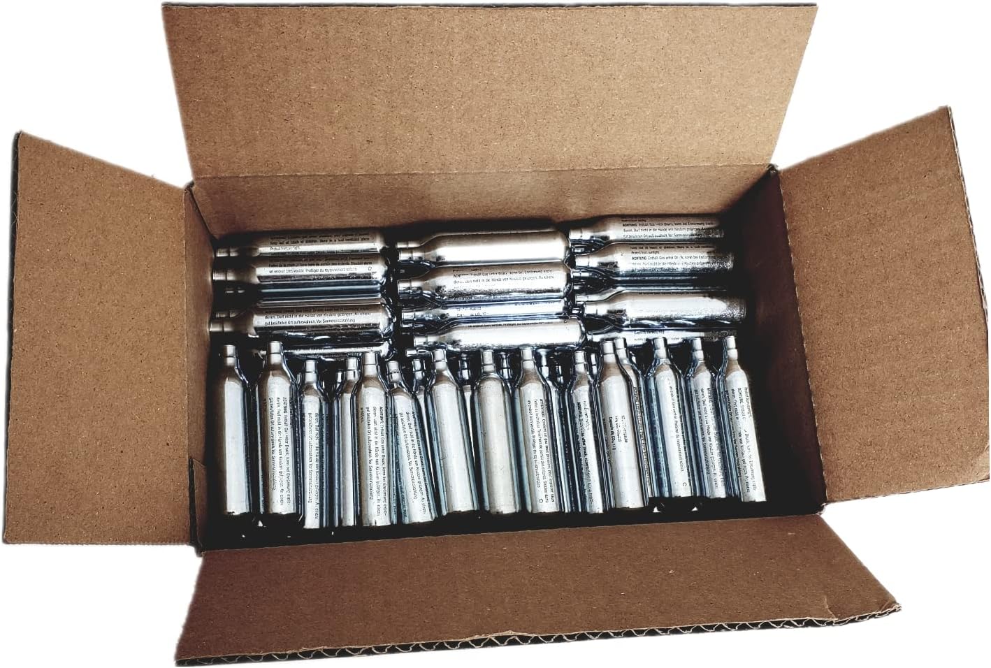 12 Gram CO2 Premium Cartridges for Paintball and Airsoft