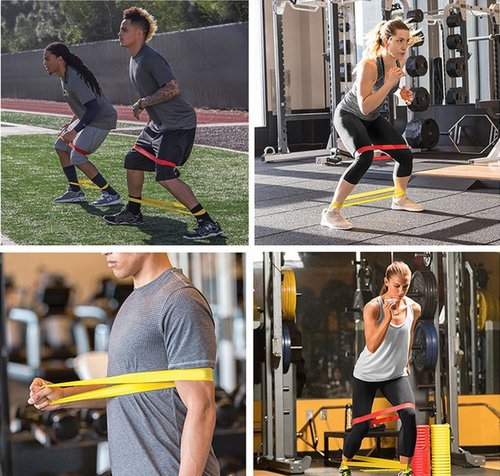 Speed Training Equipment Set, 12 rungs Agility Ladder, 12 Soccer Cones, Jump Rope, Running Parachute, Resistance Bands, Basketball Football Soccer Training Equipment for Kids Youth Adults (Yellow)