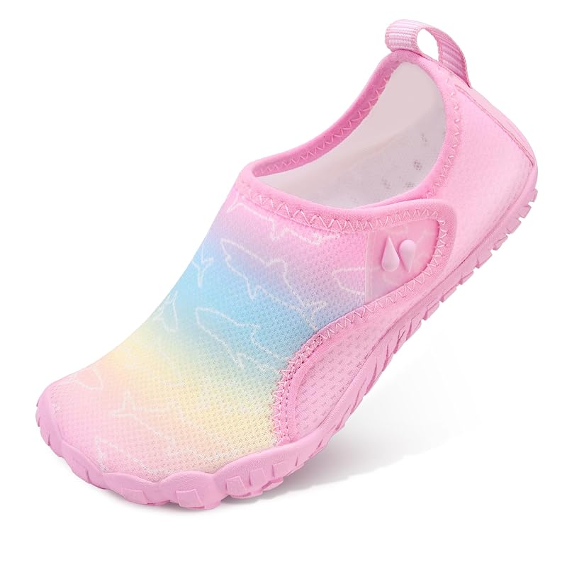 Stelle Rainbow 10 Toddler Water Shoes Barefoot Non-Slip Quick-Dry