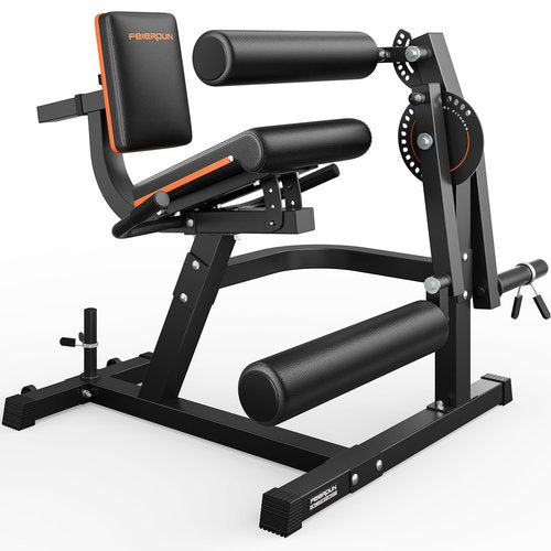 FEIERDUN Leg Extension Curl Machine - 700lbs Capacity Leg Extension Machine for Lower Body Workouts - Adjustable Leg Curl Machine, Home Gym Weight Machine