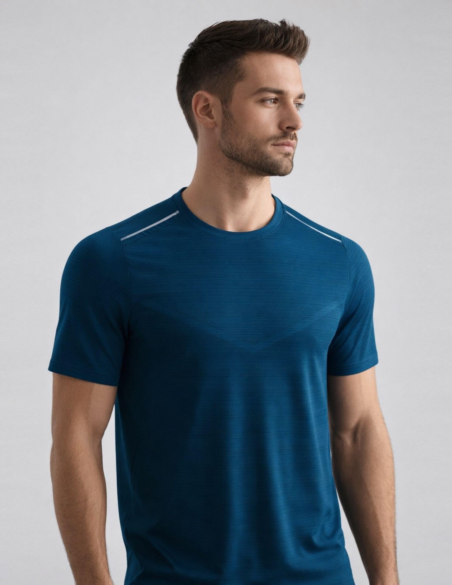 5 Pack Men’s Active Quick Dry Crew Neck T Shirts | Athletic Running Gym Workout Short Sleeve Tee Tops Bulk (Set 20, 4X-Large)