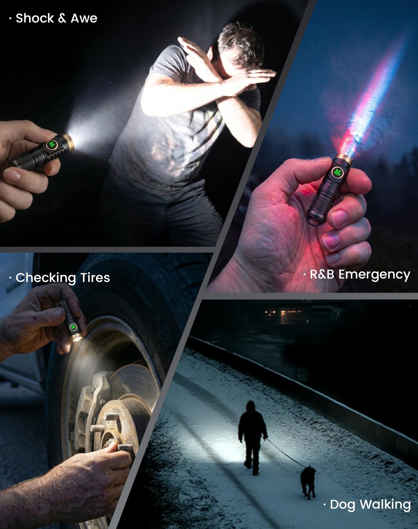 Yemao Rechargeable Keychain Flashlight with Chain, 600 Lumens Mini LED Flashlight,Small EDC Light Easy take with Pocket or Attach to Keyring, Bag, for Everyday Carry and Emergency(Mini)