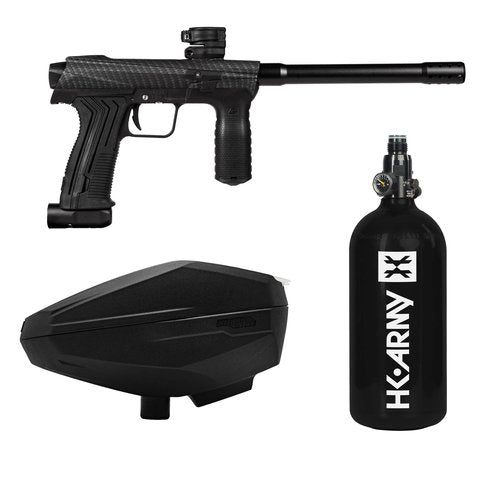 HK Army Planet Eclipse Emek Paintball Marker Package Speedster Loader (Carbon Fiber)