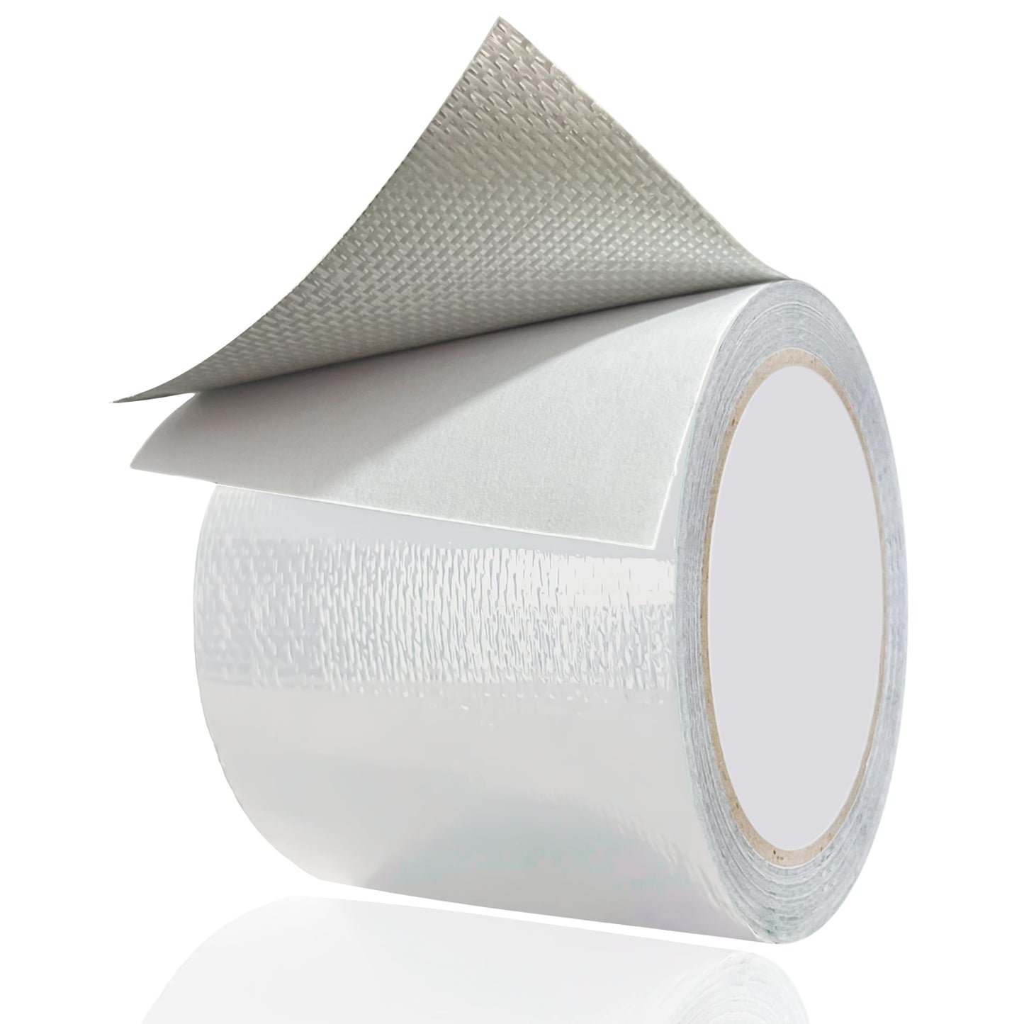 MCOTOP WaterproofRepair Tape for Fabric, 3.1IN x24.6FT, Heavy Duty Outdoor Repair Tape, for RV Roof, Tarp, Tent, Sail and Boat Cover Outdoor Repair Patch, Multipurpose Awning Repair Tape (White)