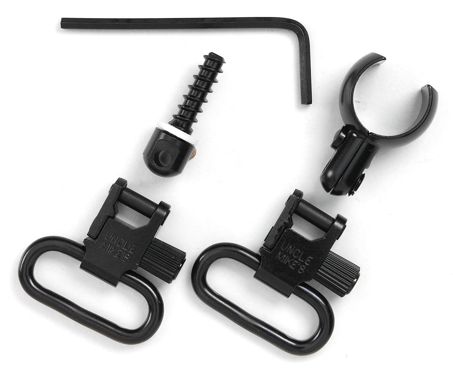 Uncle Mike's QD Quick Detachable Super Swivel 1391-2 for 1" slings , Black