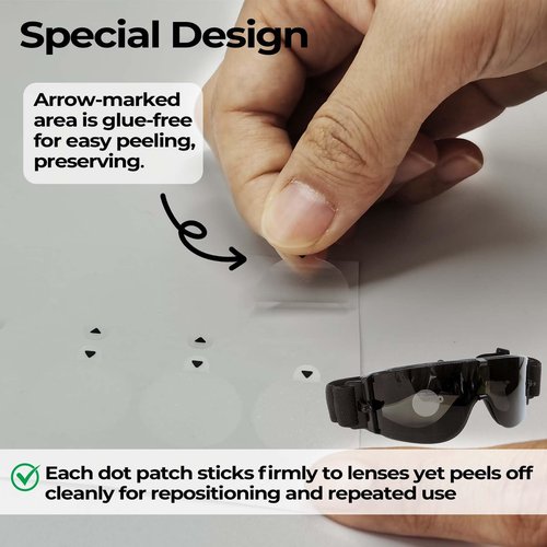 80-Pack 20mm Translucent Dot Patches for Shooting Glasses,Magic Dot for Shooting Glasses Blinders,Improve Accuracy Stickers for Hunting & Shooting