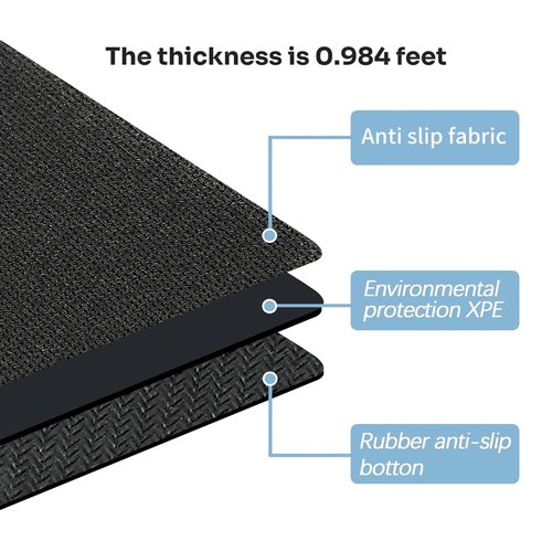 BWZYdy Portable Basketball Training Mat - Agile Stepping Training mat, designed for all ages with anti slip and silent features to improve speed, strength, and coordination | Indoor/Outdoor Practice mat with Portable Bag