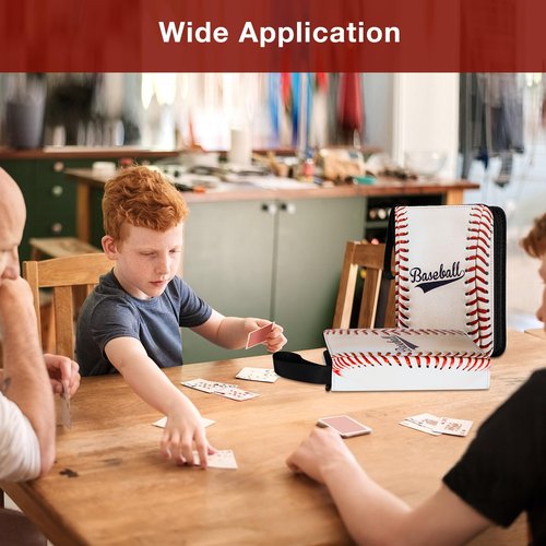 RONMONG Baseball Card Binder,2024-2025 Sports Trading Card with Sleeves Holder Album,990 Pockets Baseball Card Holder Sheets Display Storage Protectors for Collectors Boys and Girls Gift