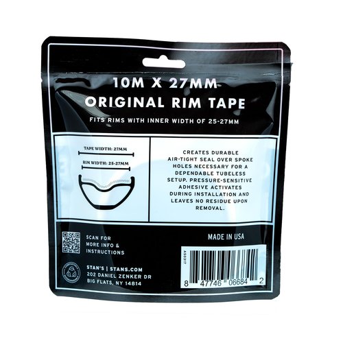 Stan's NoTubes Rim Tape for Rim Interior (27mm)