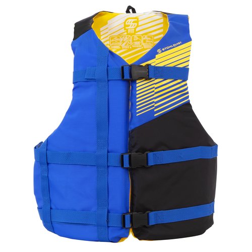Stohlquist FIT Adult Life Jacket, US Coast Guard Approved Type III Life Vest, PFD for Men and Women, Easily Adjustable, Lightweight and High Buoyancy - Universal Fit (30-52" Chest)