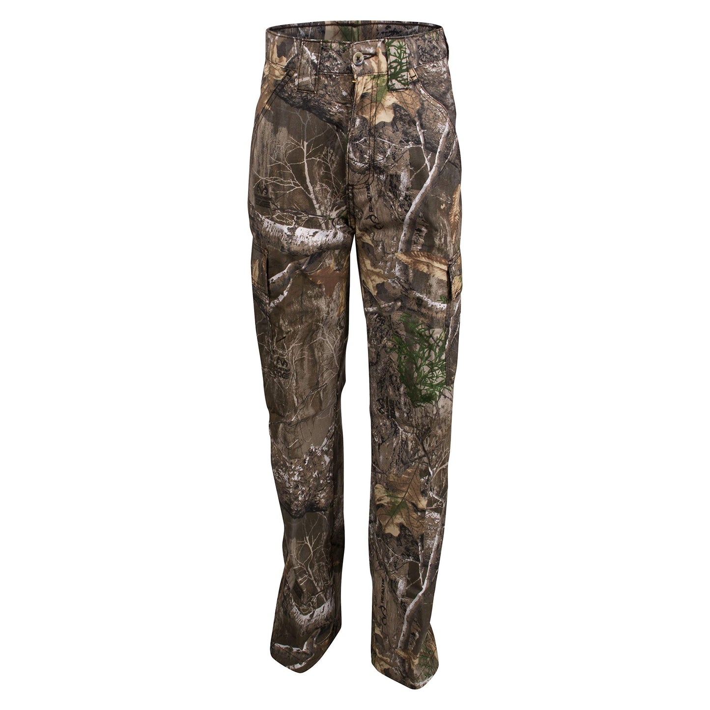 King's Camo Kids Six Pocket Classic Pants Realtree Edge (8, Realtree Edge)