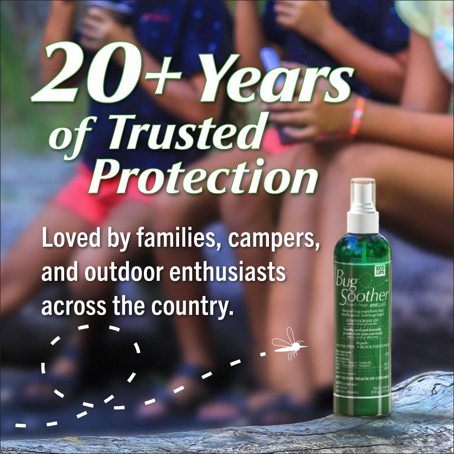 Bug Soother Natural Insect Repellent Spray, DEET-Free 4 oz. (3 Count)