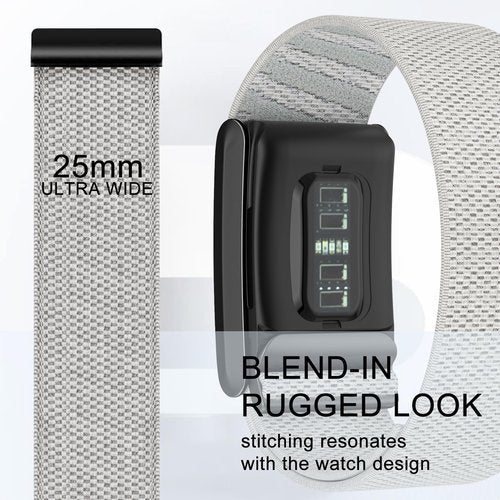 surundo Nylon Sport Band Compatible with Whoop Band 4.0 Strap Men Women, Breathable Nylon Adjustable Waterproof Replacement Wristbands Straps for Whoop Band 4.0