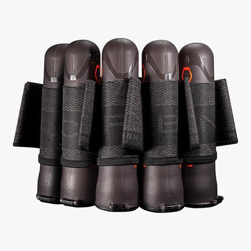 CRBN Paintball SC Harness 5 Pack Black [ Tight Fitting ] [ Large/X Large ]