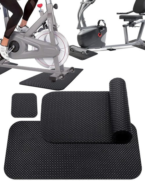 3PCS Treadmill Mat,Compatible with Treadmill,Treadmill Mat for Carpet Floors
