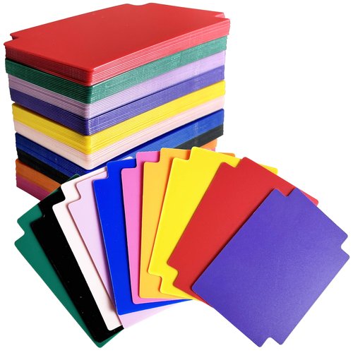 XANADU Trading Card Dividers for Storage Boxes – 100 Pack Sports & Baseball Card Box Dividers Tall Separators for Organizer