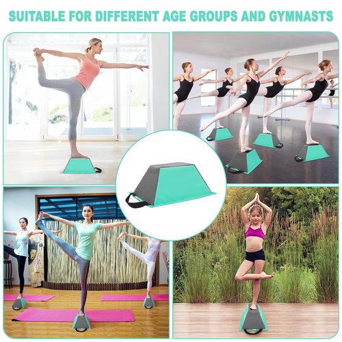 FINCOME Cheer Flyer Stand Stunt Stand, Flyer Stand Cheer for Promotion and Development of Flexibility, Core Strength and Conditioning in Children and Adults