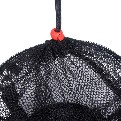 ZenWidea 5 Gallon Collapsible Mesh Bucket for Live Fishing Bait, Live Bait Holder, Minnow Bucket, Fishing Bait Trap to Keep Minnows, Small Fishing Basket for Caught Fish