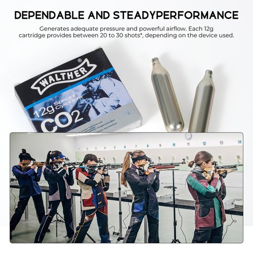 Soyishi 5 Count 12 Gram CO2 Cartridges Non-Threaded CO2 cartridges BB Gun CO2 BB Pistol CO2 Airsoft Pistol and CO2 Paintball Markers Snug fit Solid Seal