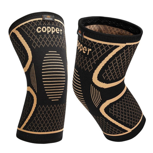 Ankle Brace for Women & Men, Ankle Compression Sleeve Support Copper Infused Ankle Brace for Sprained Ankle, Plantar Fasciitis Sports, Achilles Tendonitis Pain Relief, Copper Black, LG03-CO-S