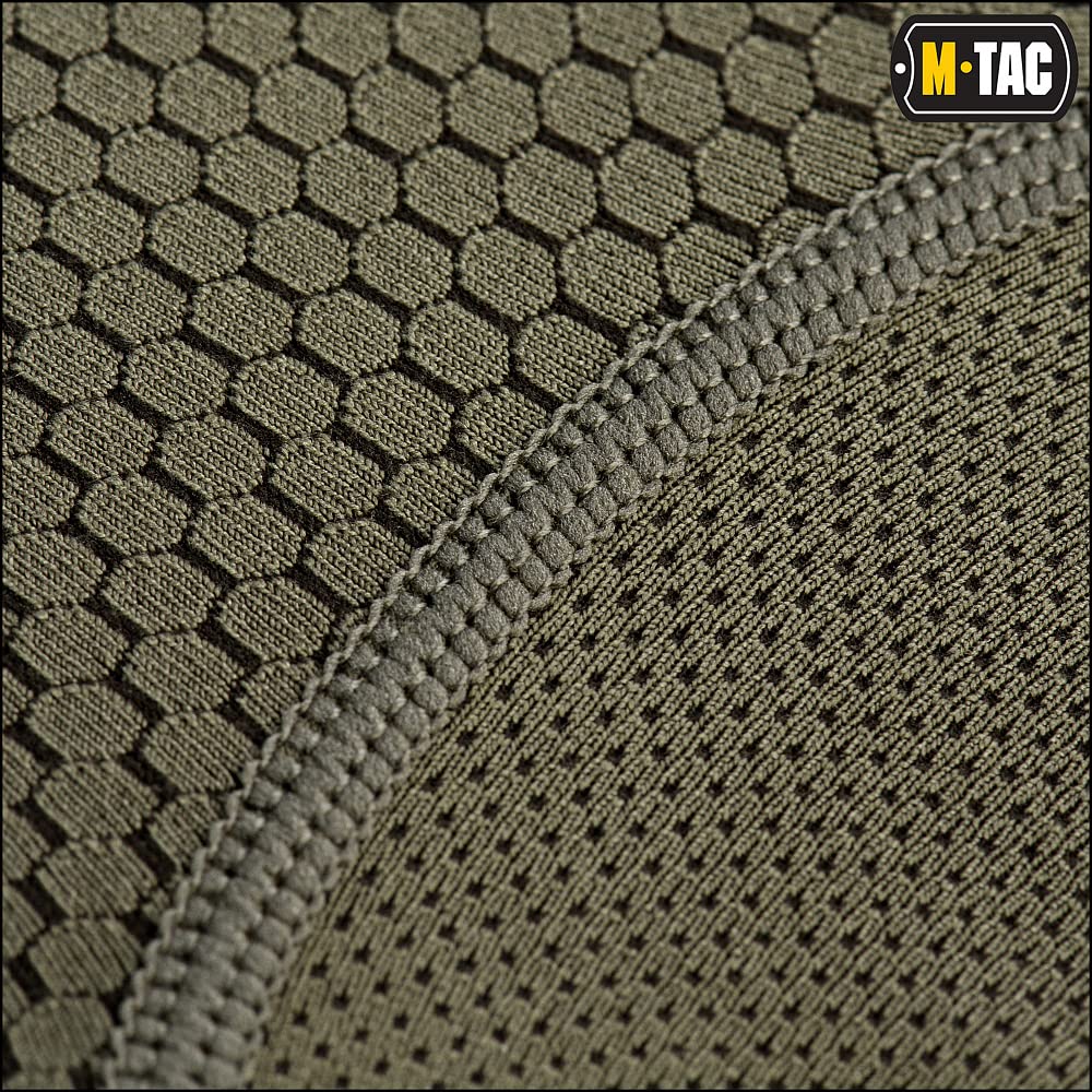 M-Tac Tactical Underwear for Men Boxer Style - Breathable Moisture Wicking Underpants (Olive, L)