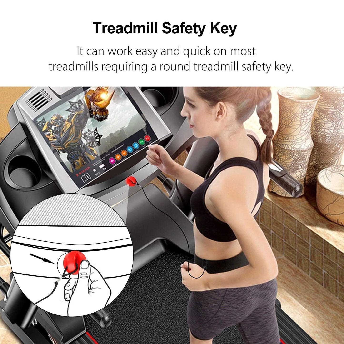 EEEKit Treadmill Magnet Safety Key