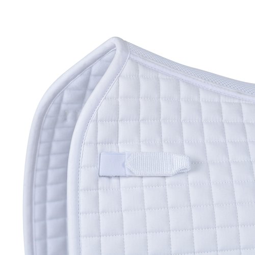 WeatherBeeta Prime Air-Tec Dressage Saddle Pad, White, Large