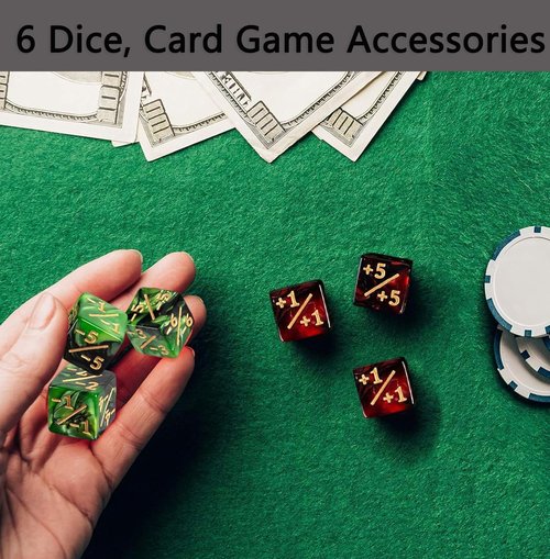 for MTG Playmat, Card Game Mat with Non-Slip Rubber Base and Stitched Edges, 24 x 14 in for DND and for TCG Play Mat with Storage Bag and 6 Dice, Squirrel with Acorns Pattern Board Game Pad