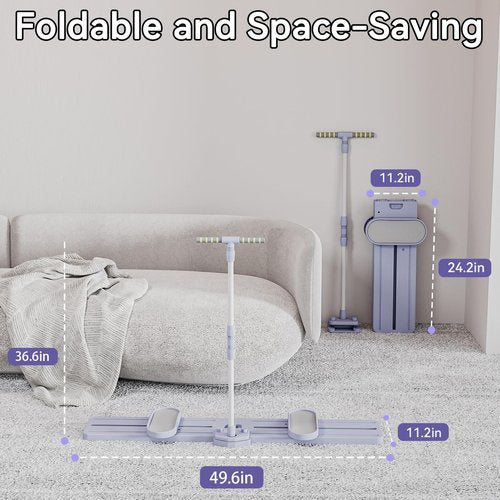 Lerpio Foldable Ski Machine Exercise Equipment, Simulated Ski Trainer, Thigh Master for Women, Home Leg Pelvic Floor Muscle