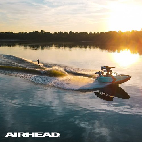 Airhead Water Ski Rope with Rubber Handle, 1 Section, 75-Feet