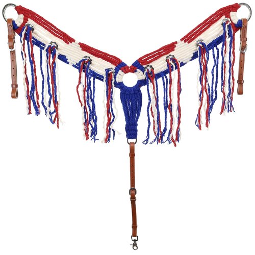 Showman Glory Mohair Browband Headstall & Breast Collar Set