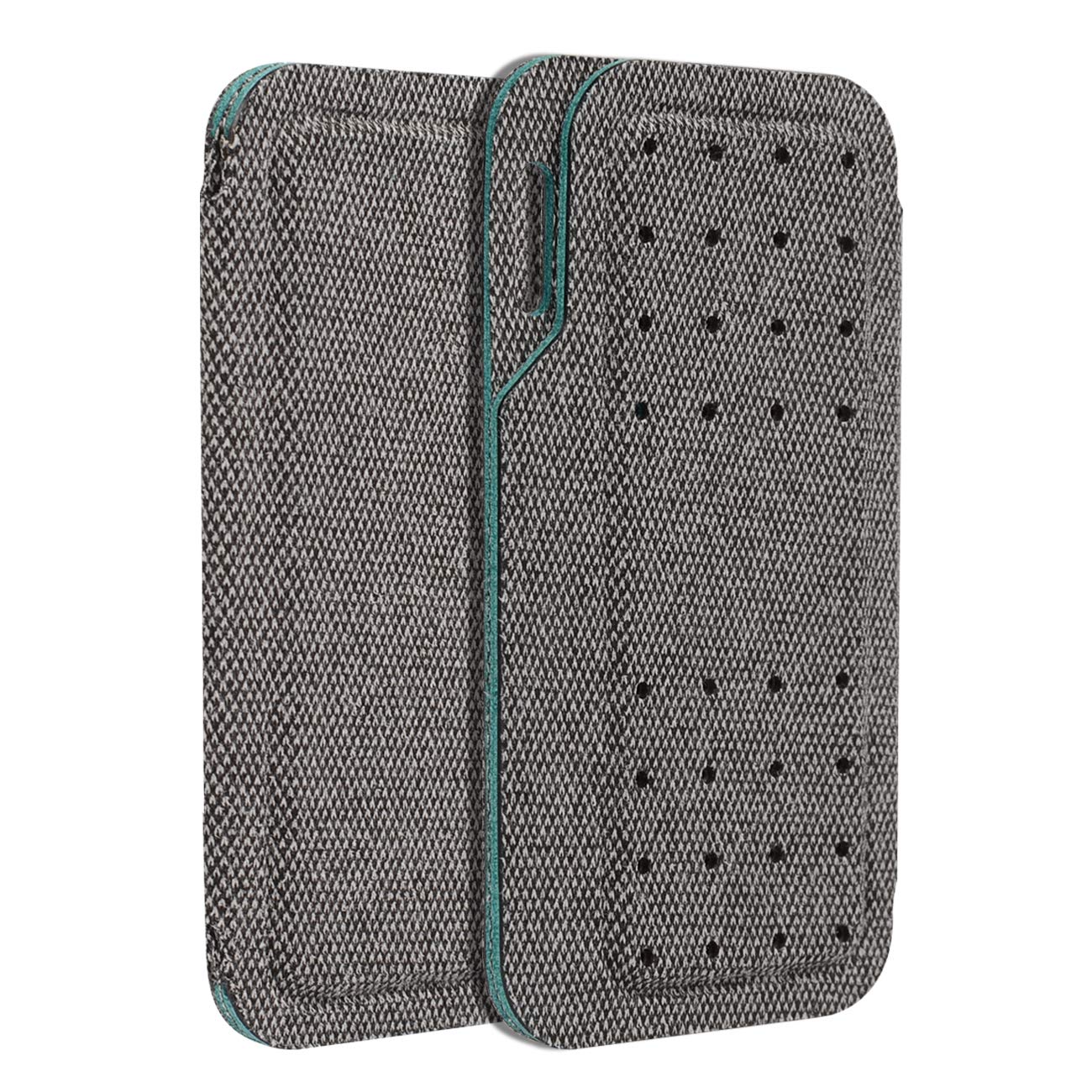 Carrying case for Kardia Mobile EKG Monitor - Travel Kardia Case Fits in Pocket, Features Magnetic Closure to Keep Kardia Device Safe On the Go, Gray