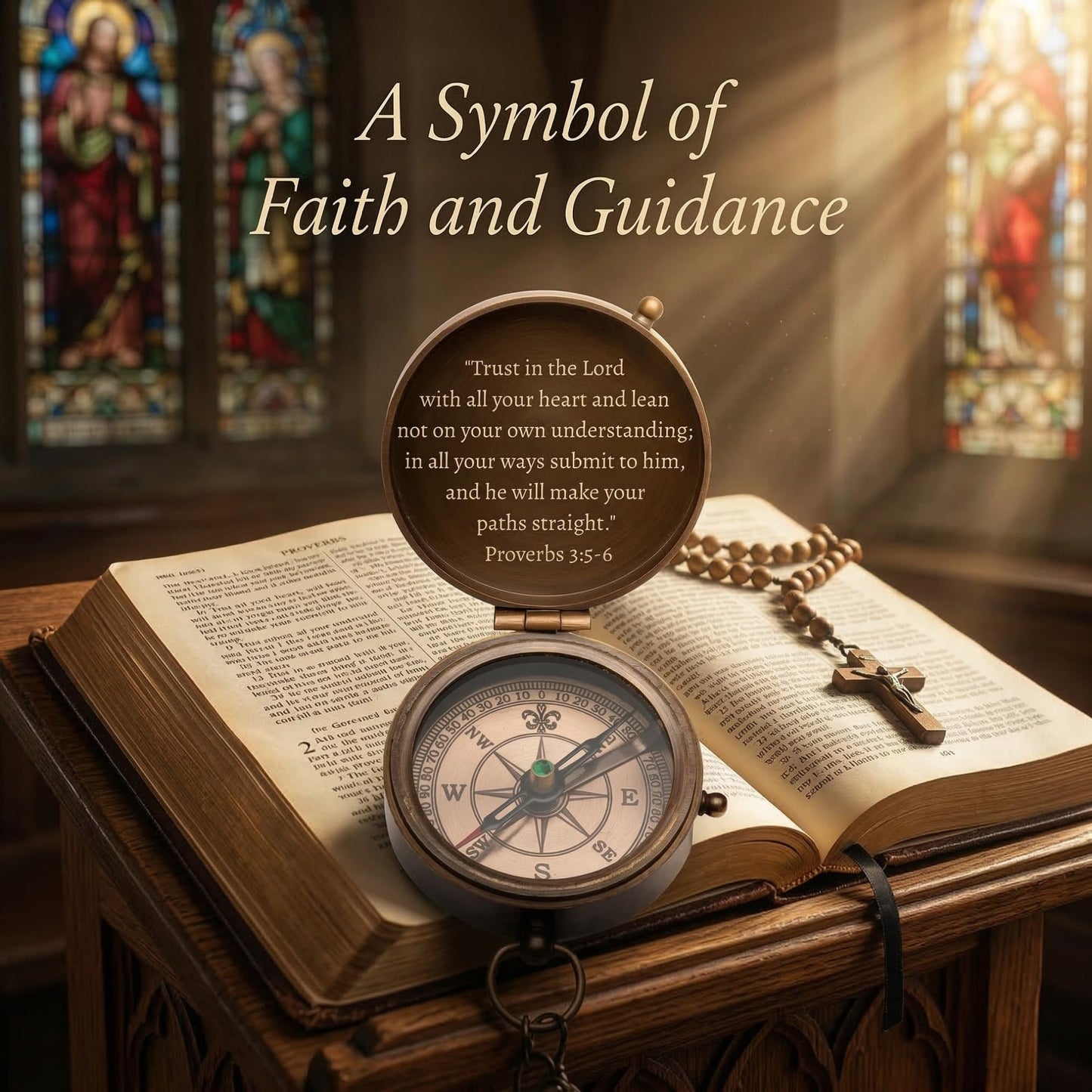 Personalized Confirmation Gifts for Boys – Engraved Christian Compass