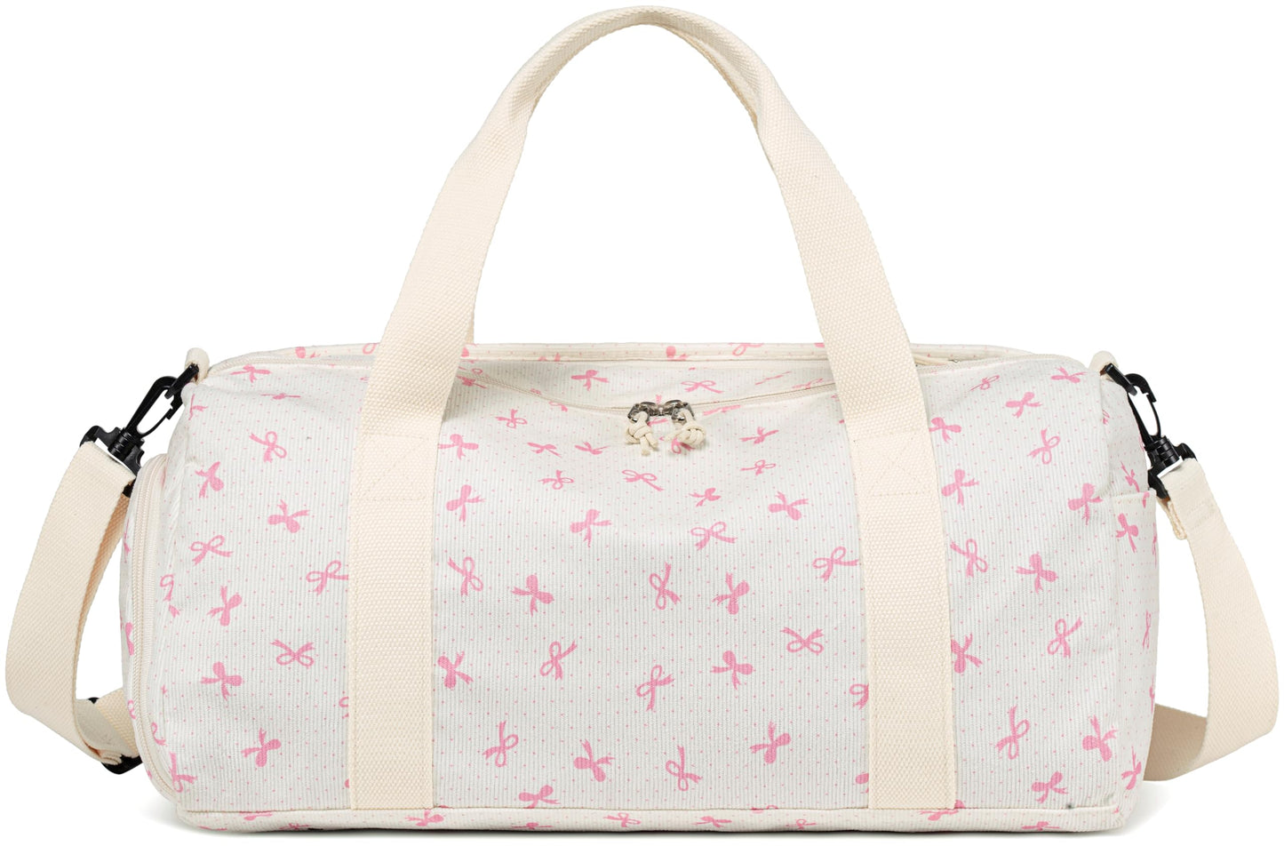 Gym Bag Sports Duffle Bag with Wet Pocket Weekender Overnight Bags with Waterproof Shoe Compartment for Girls Kids Women Dance Workout Travel Bags