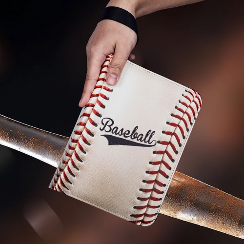 RONMONG Baseball Card Binder,2024-2025 Sports Trading Card with Sleeves Holder Album,990 Pockets Baseball Card Holder Sheets Display Storage Protectors for Collectors Boys and Girls Gift