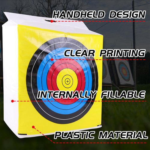 Moyujian Archery Target Bag Weatherproof Outdoor Range Field Point Backyard Shooting Practice Only Replacement Cover